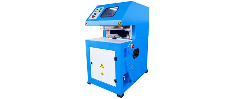 ROCA DBA-2 – Mașină de debavurat PVC automată, cu două freze
